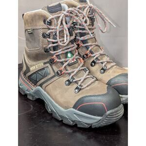 Irish Setter Boots Women's 6 Brown CROSBY 8" 83218 Women's Safety-Toe Work Brown